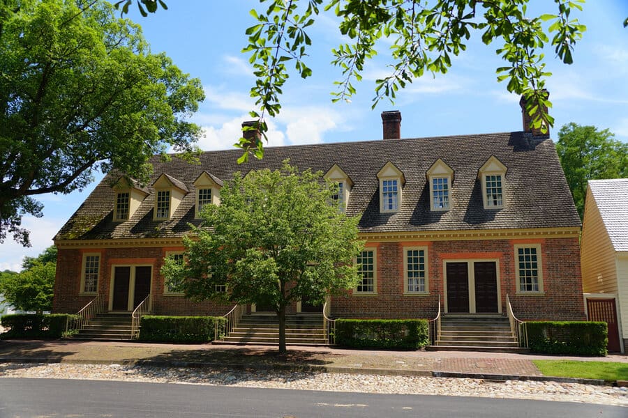 Brick Colonial House