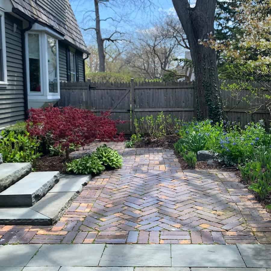 Brick paver for patio