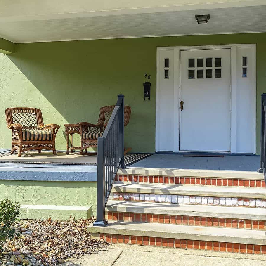 porch with simple seating