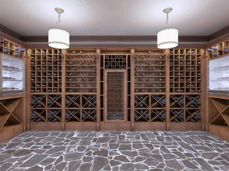 Built In Cabinets for Wine