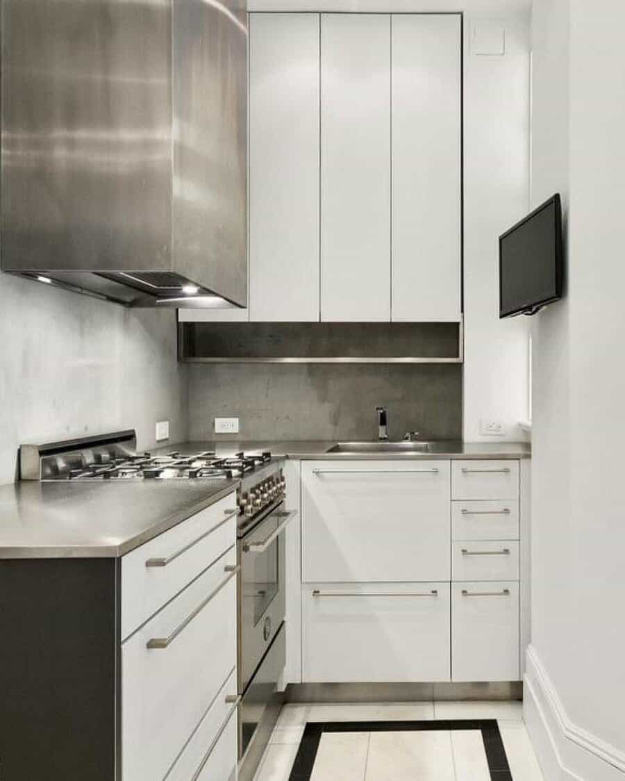 stainless steel kitchen hood cover