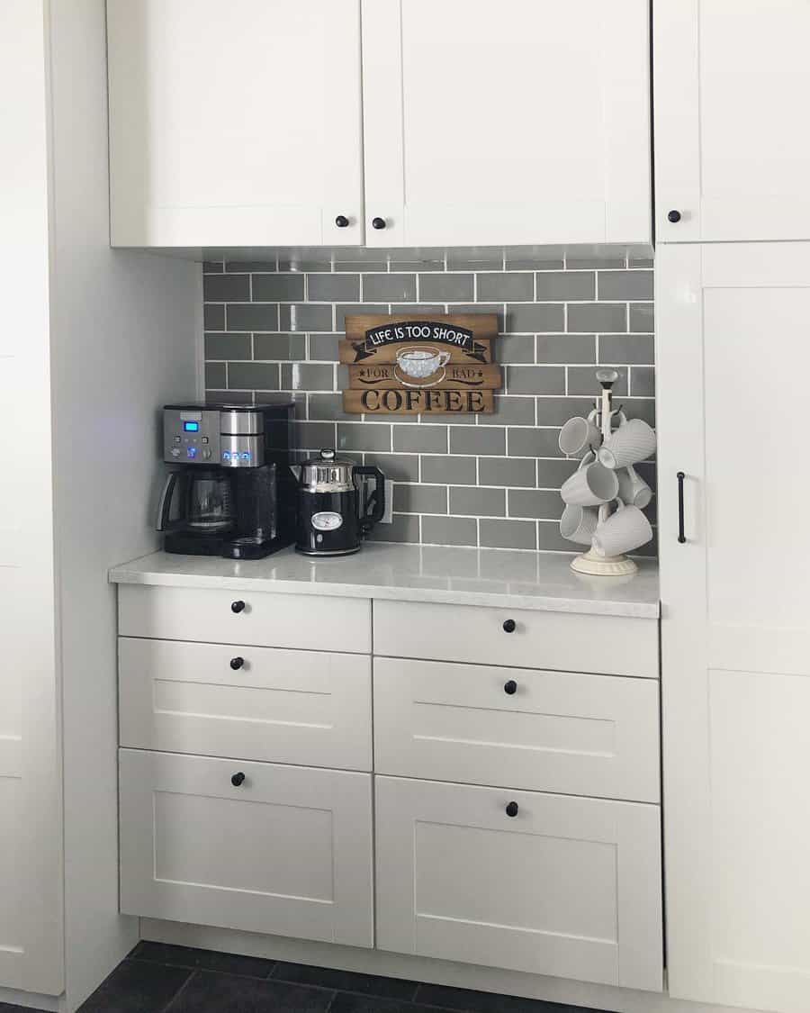 Cabinet Coffee Station