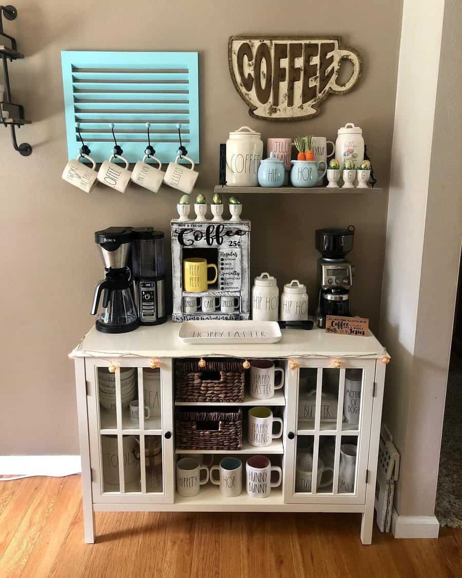 Cabinet Coffee Station