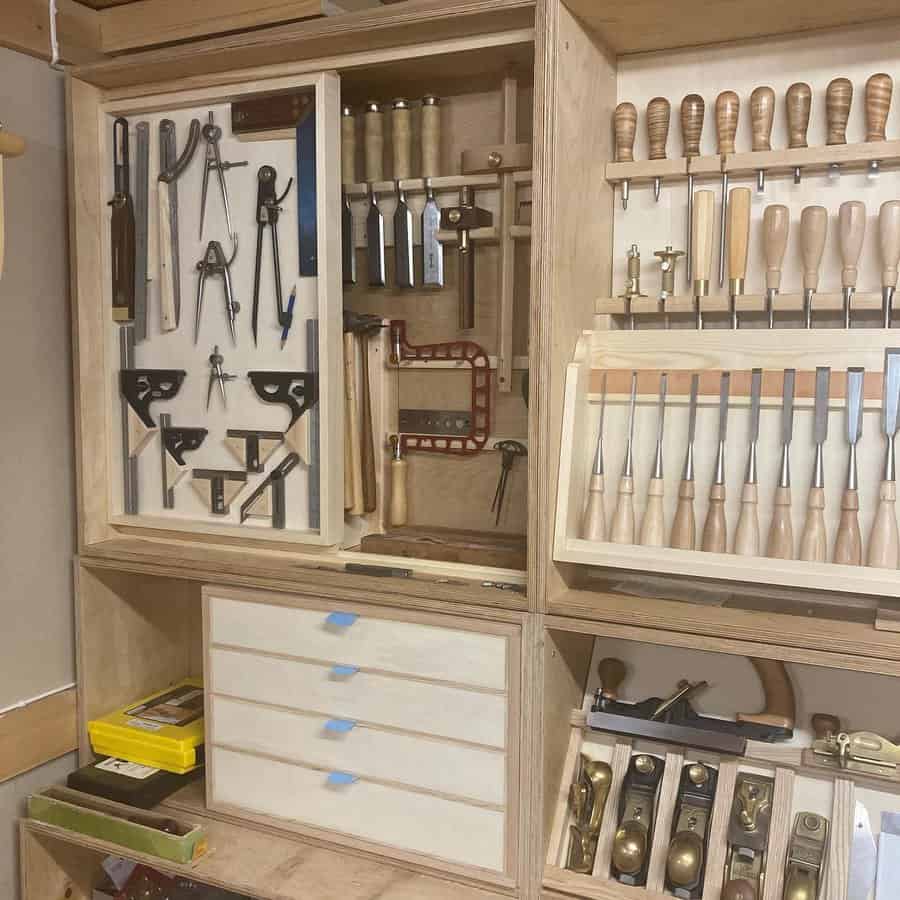 closet tool storage