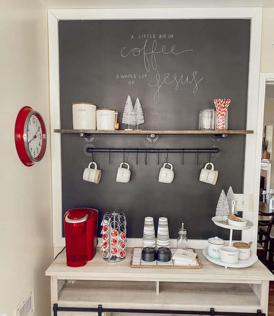 Chalkboard Coffee Bar Ideas ana.egger