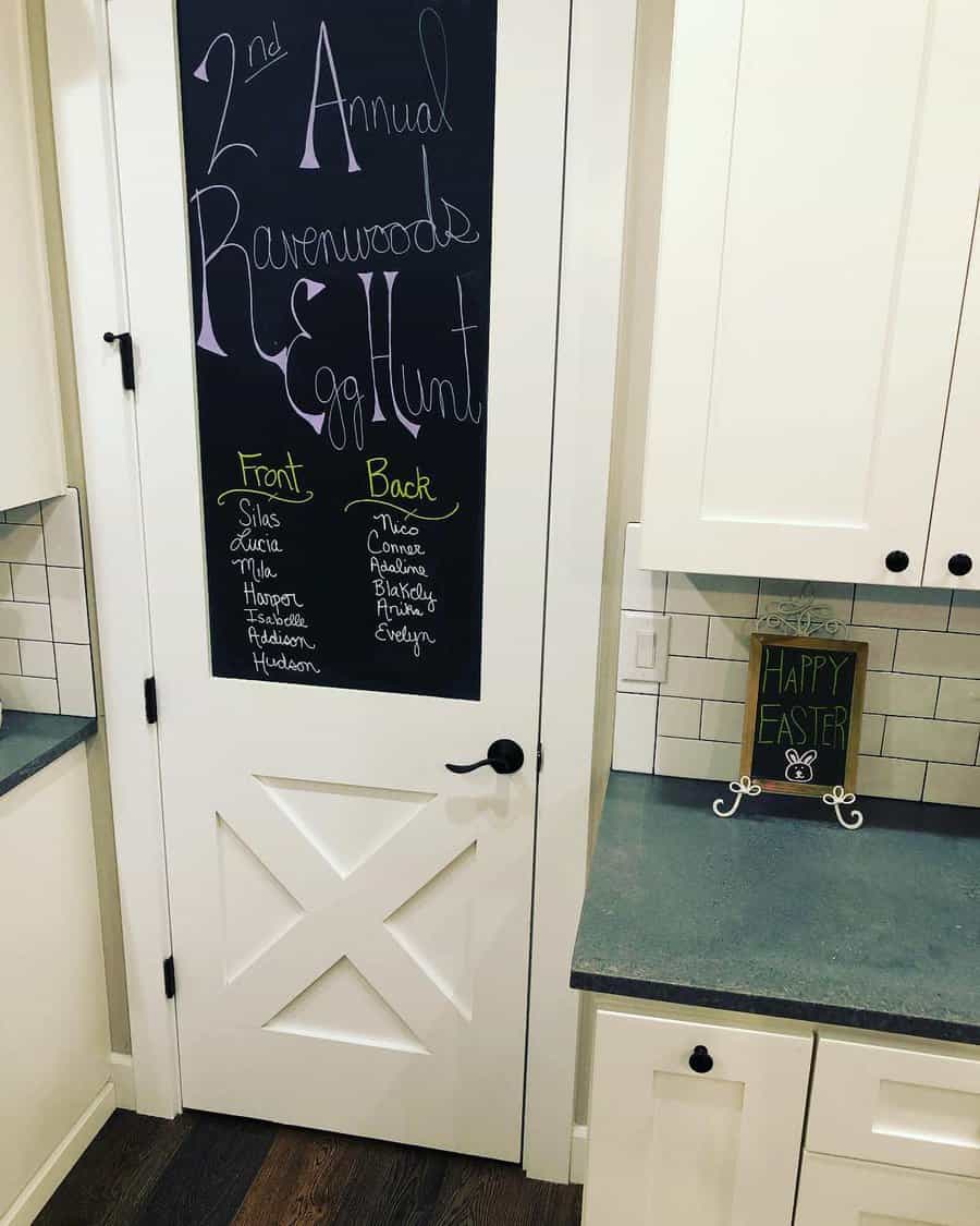 Chalkboard Pantry Door Ideas ravenwoodsfarm