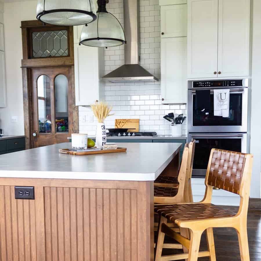 Chimney Kitchen Hood Ideas the patinaed place
