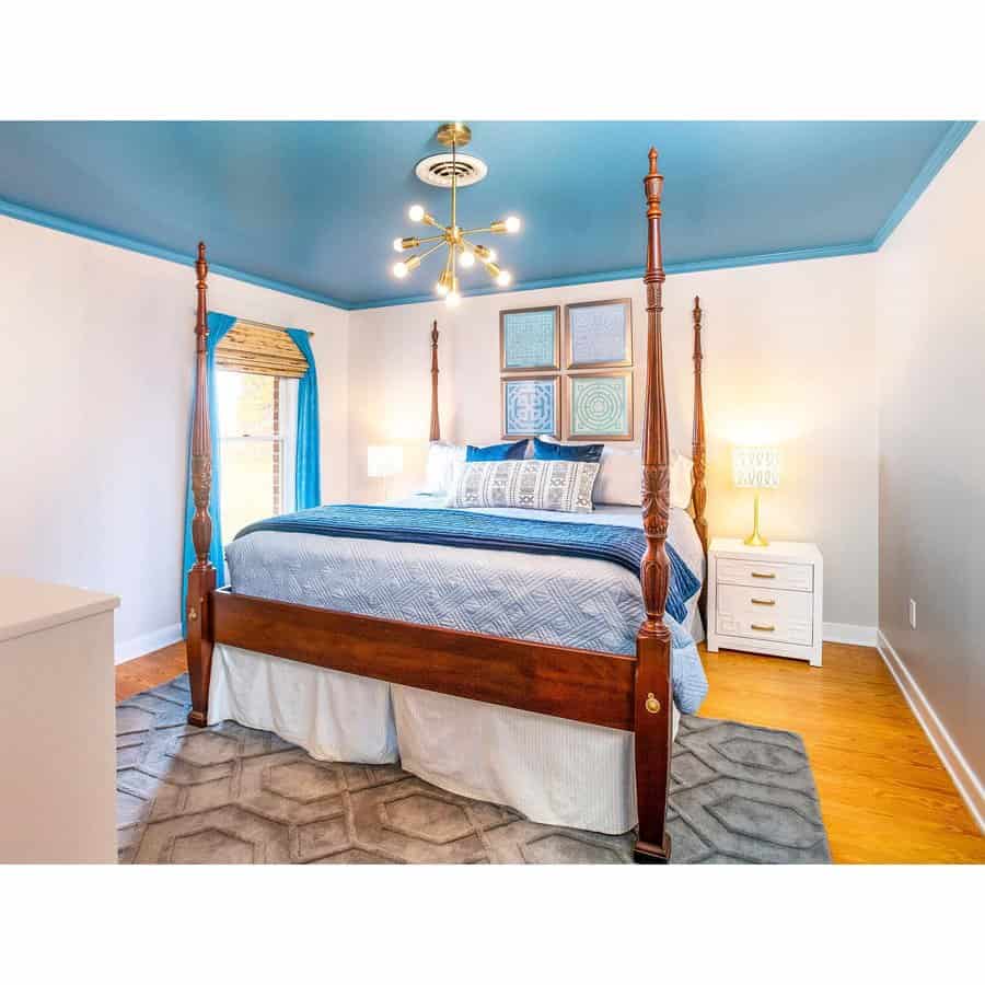 coastal blue bedroom