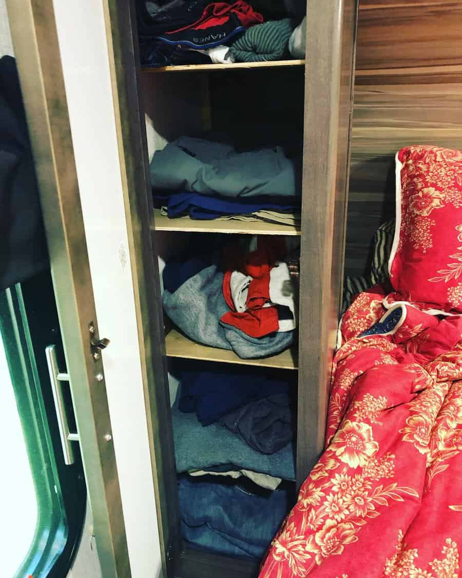 bedside closet