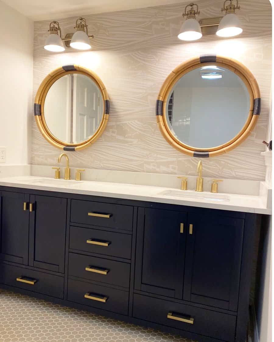 Coastal Bathroom Mirror Ideas annenelsondesign