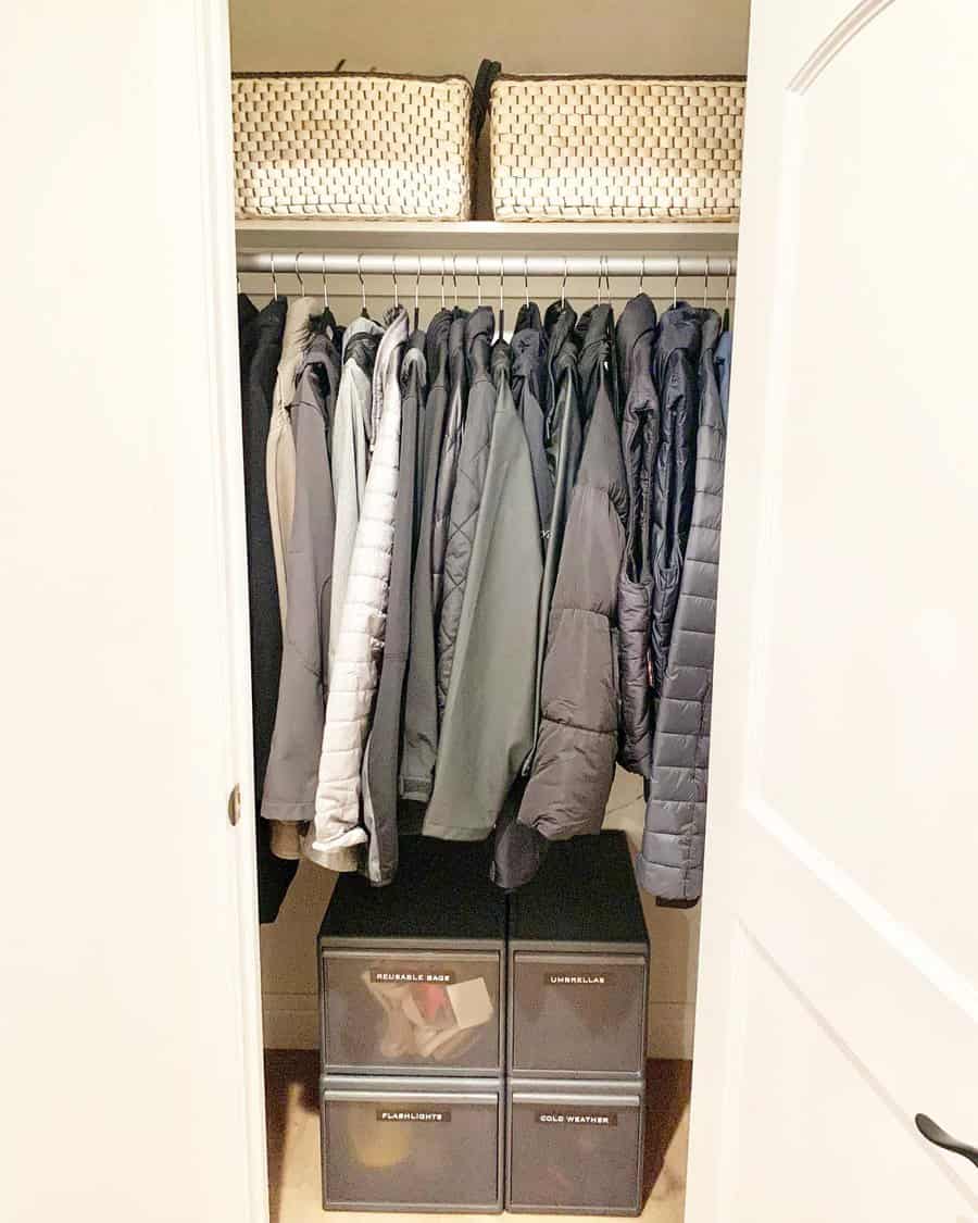 Seasonal small closet