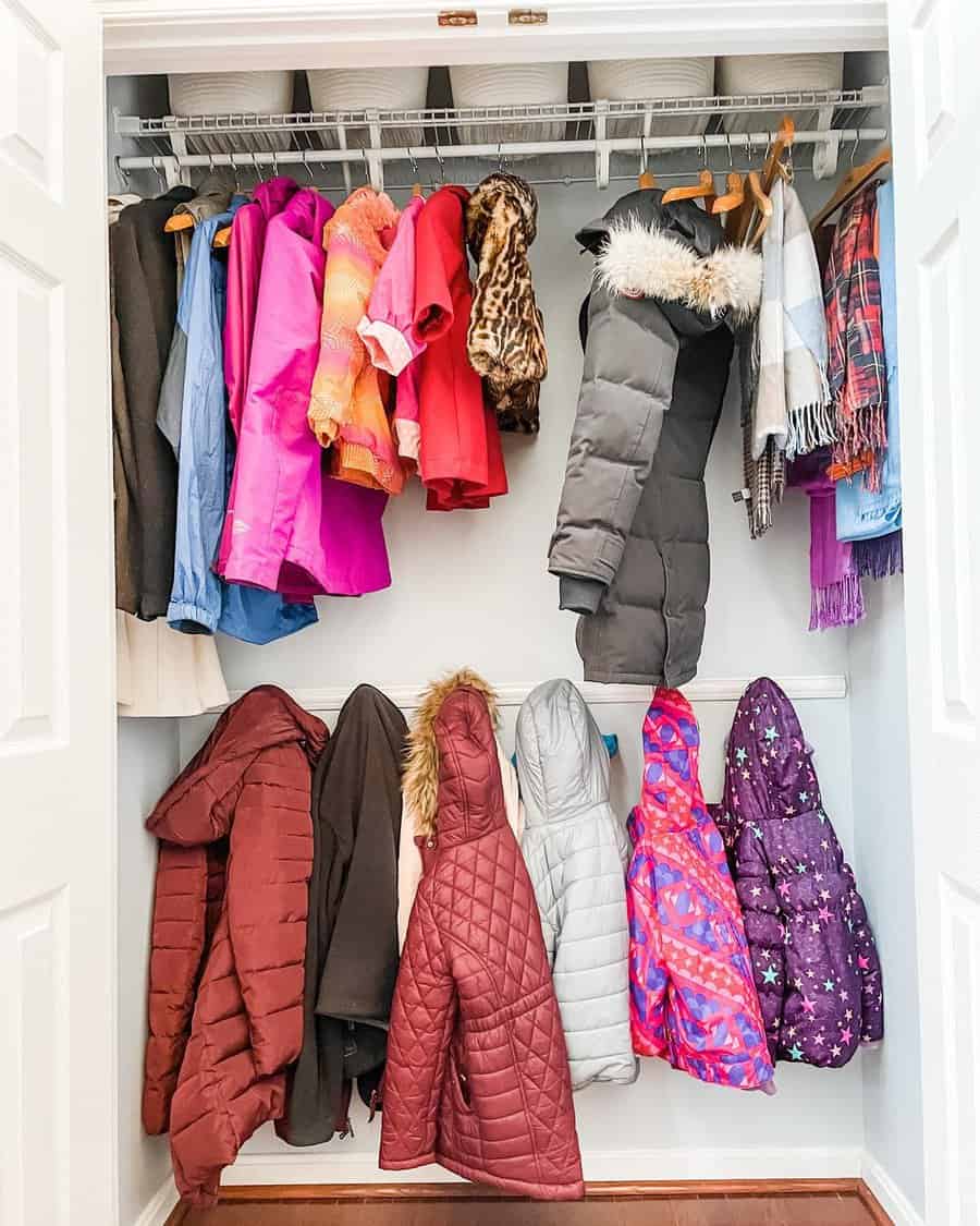 Seasonal small closet