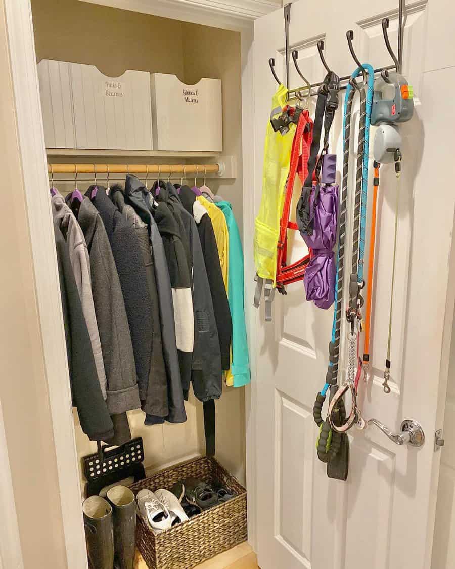 Seasonal small closet