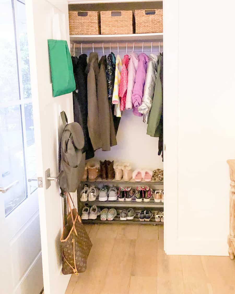 Seasonal small closet