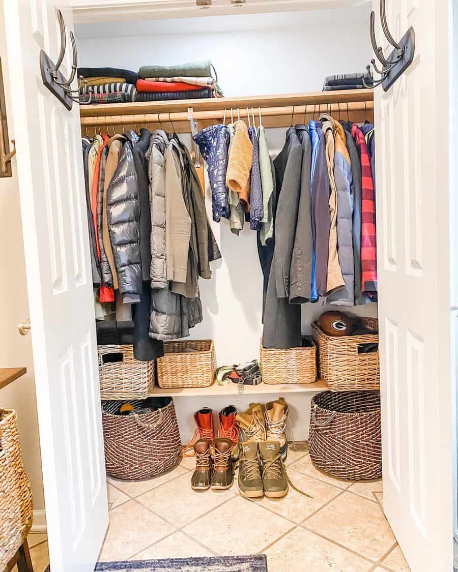 Seasonal small closet