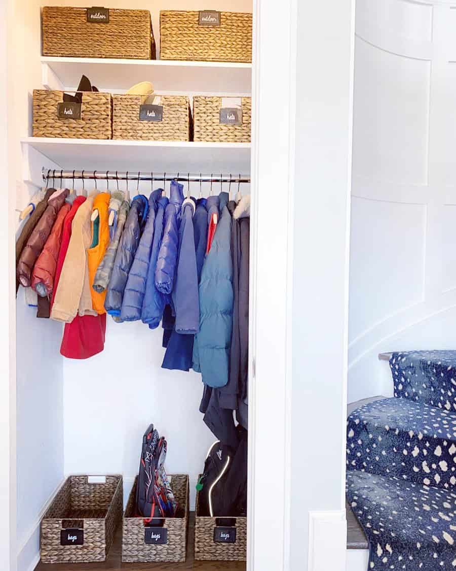 Seasonal small closet