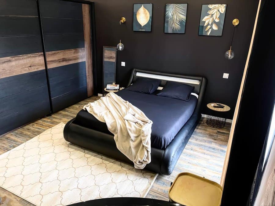 Contemporary Black Bedroom Ideas renovationmyhome