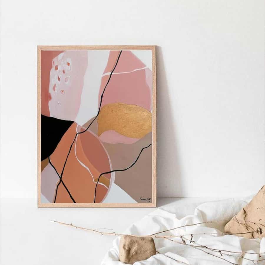 Abstract wall art 