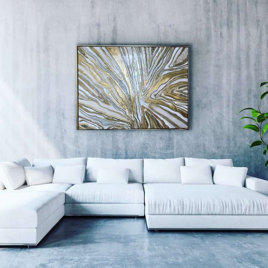 Abstract wall art 