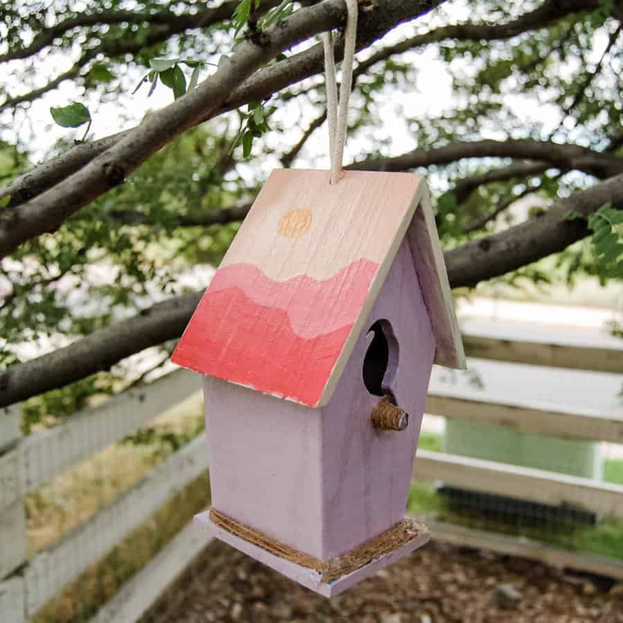 Abstract birdhouse