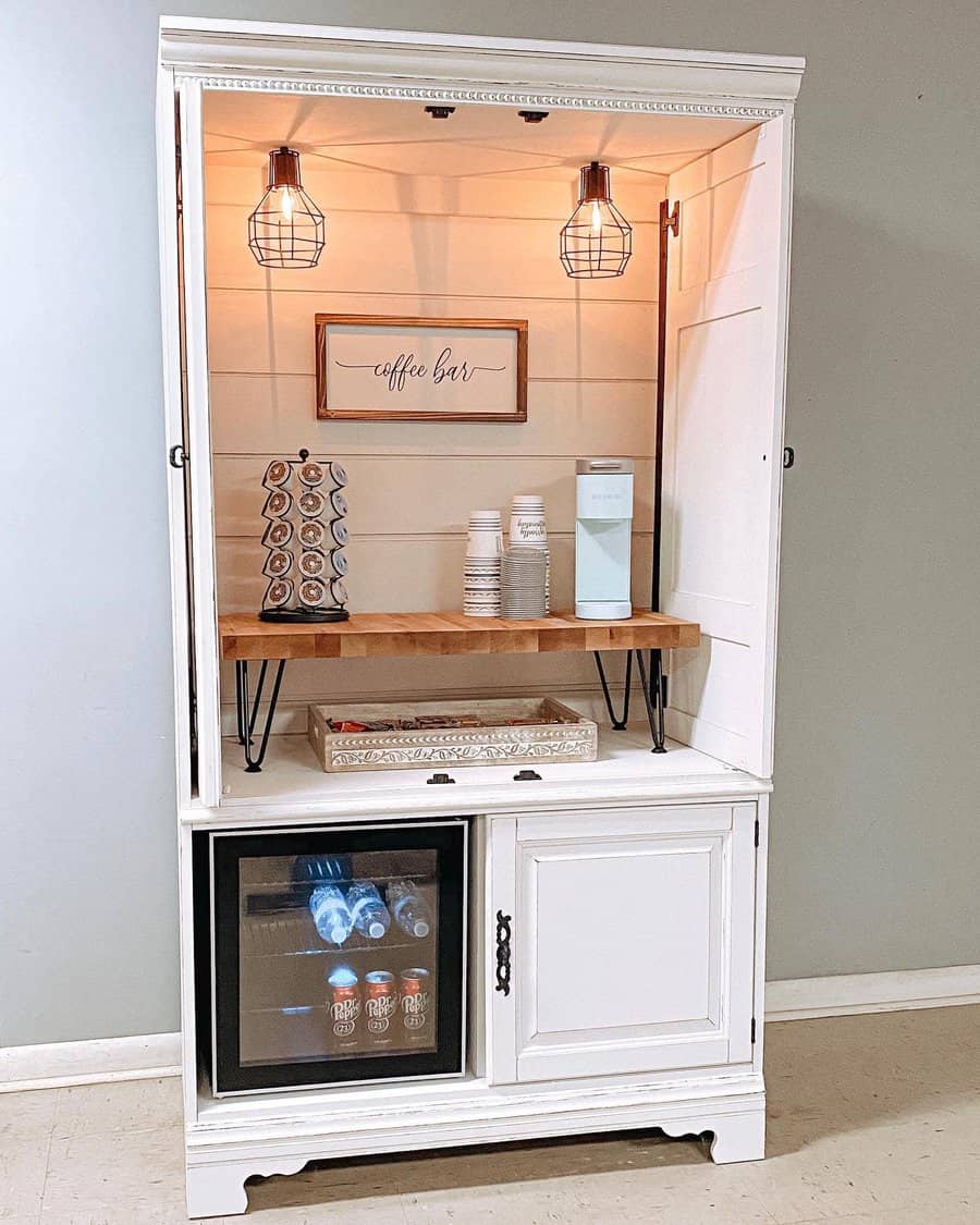 DIY coffee bar at home