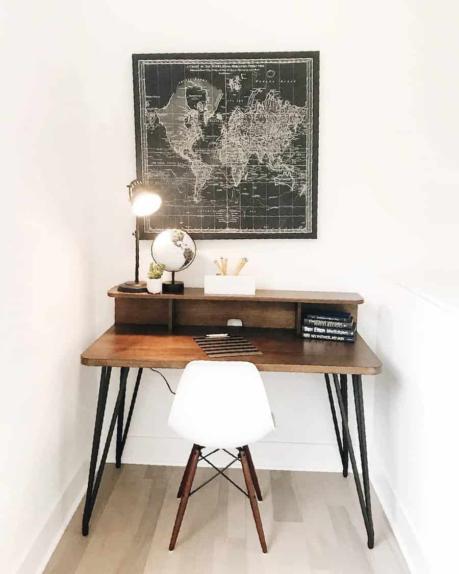 DIY home office desk