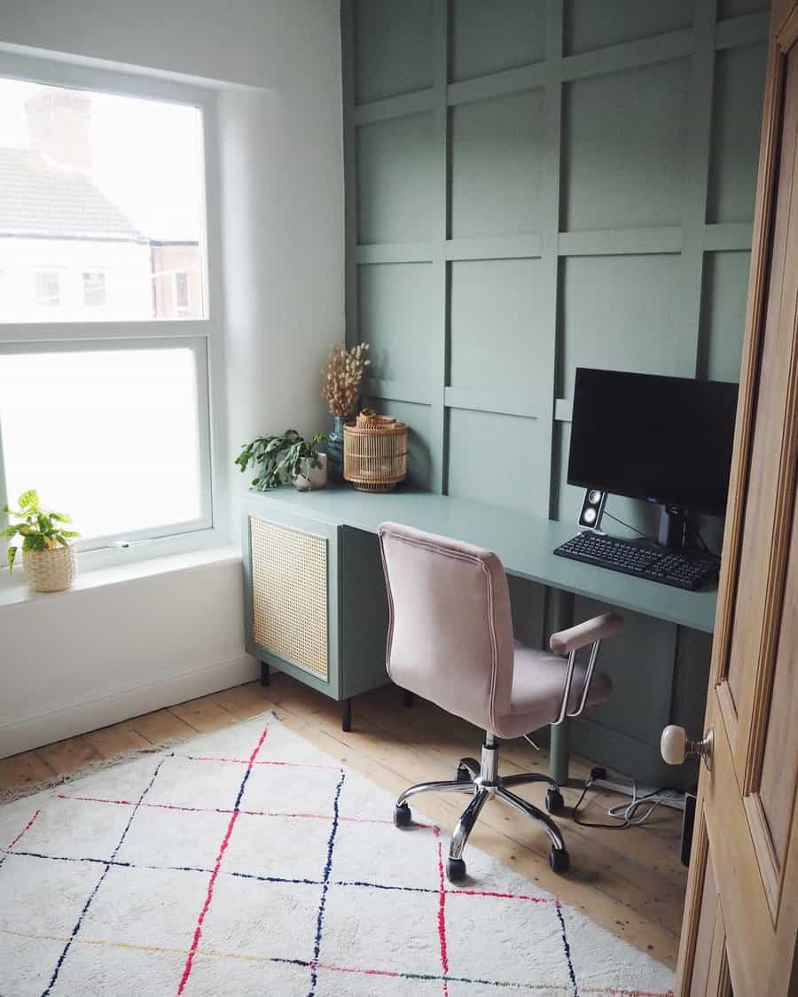 DIY home office desk