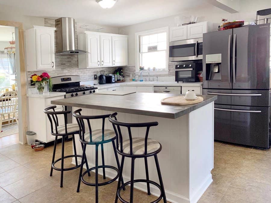 DIY kitchen island