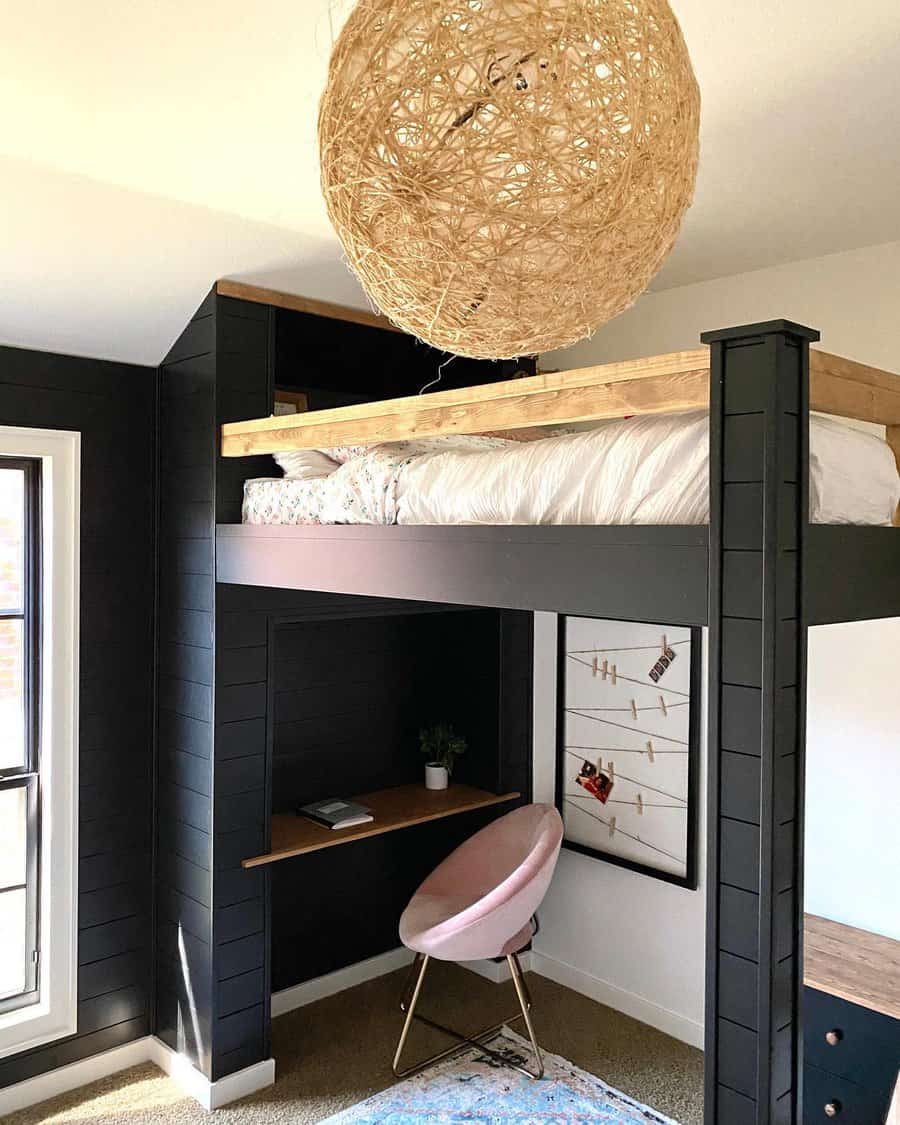 loft bed with study area