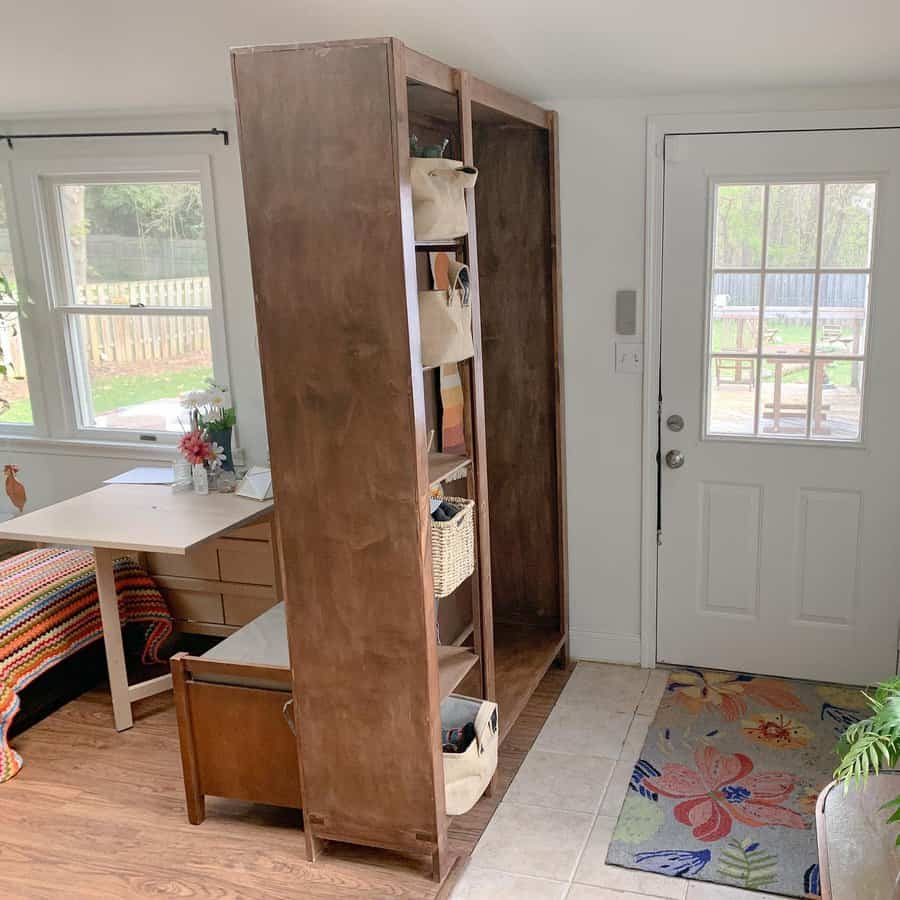 DIY mudroom storage ideas