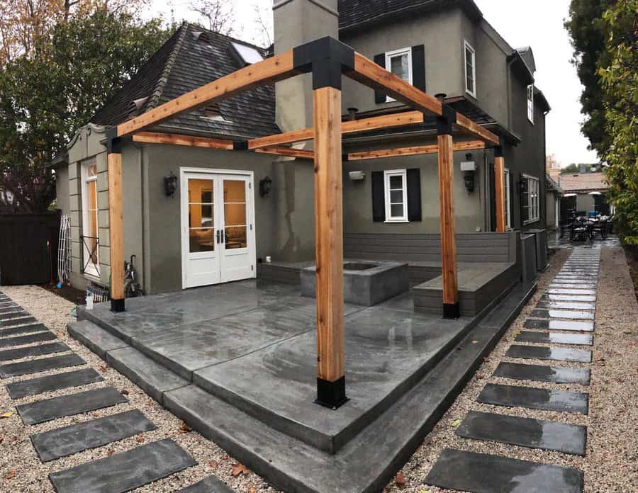 Concrete pavers 