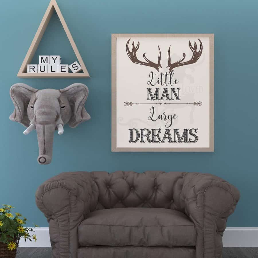 framed quotes wall art 