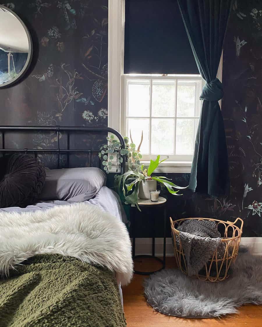 Dark Boho Bedroom Ideas wednesdayscottage 1