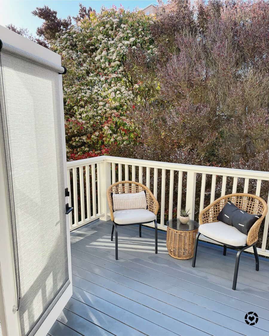 Two person patio set