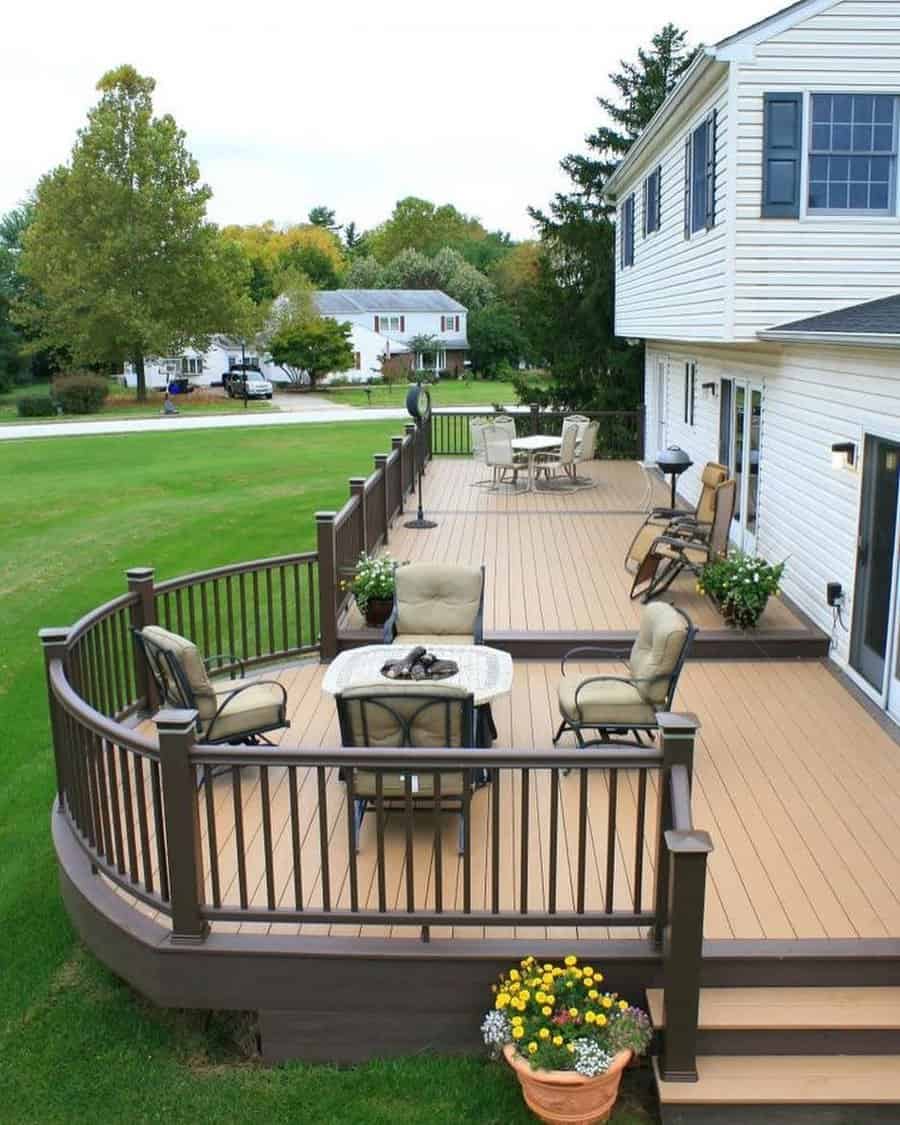 Deck and Patio Combo