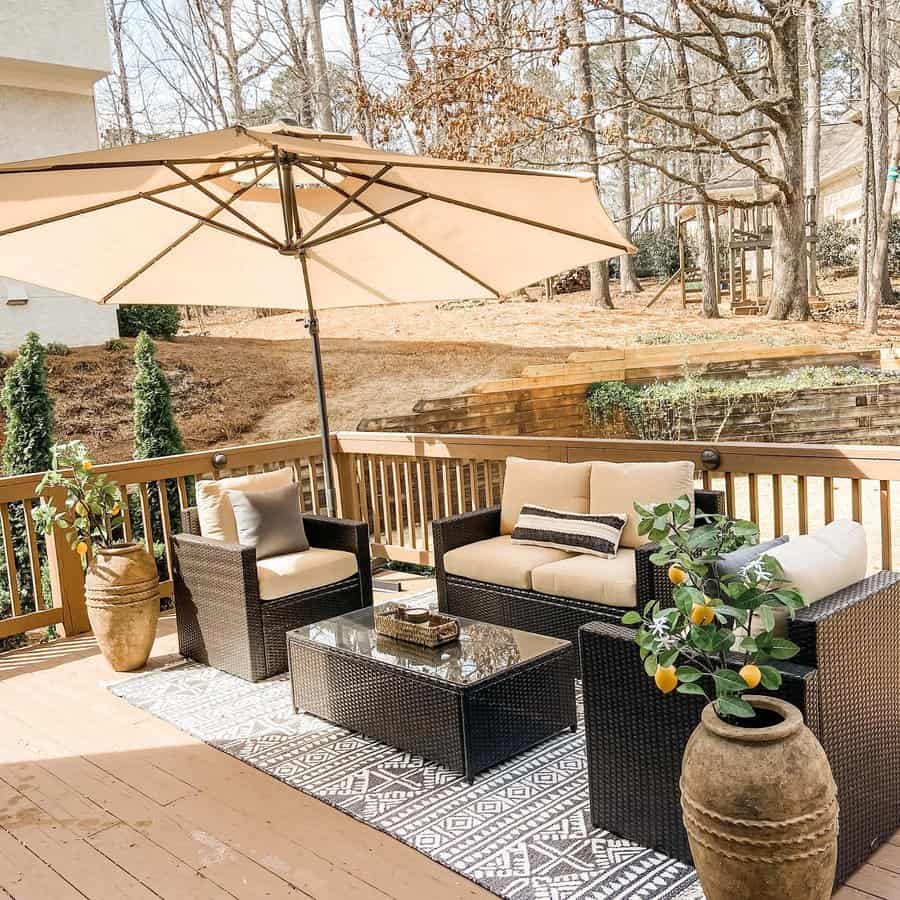 Deck and Patio Combo