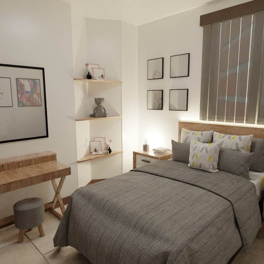 Japandi-inspired Bedroom