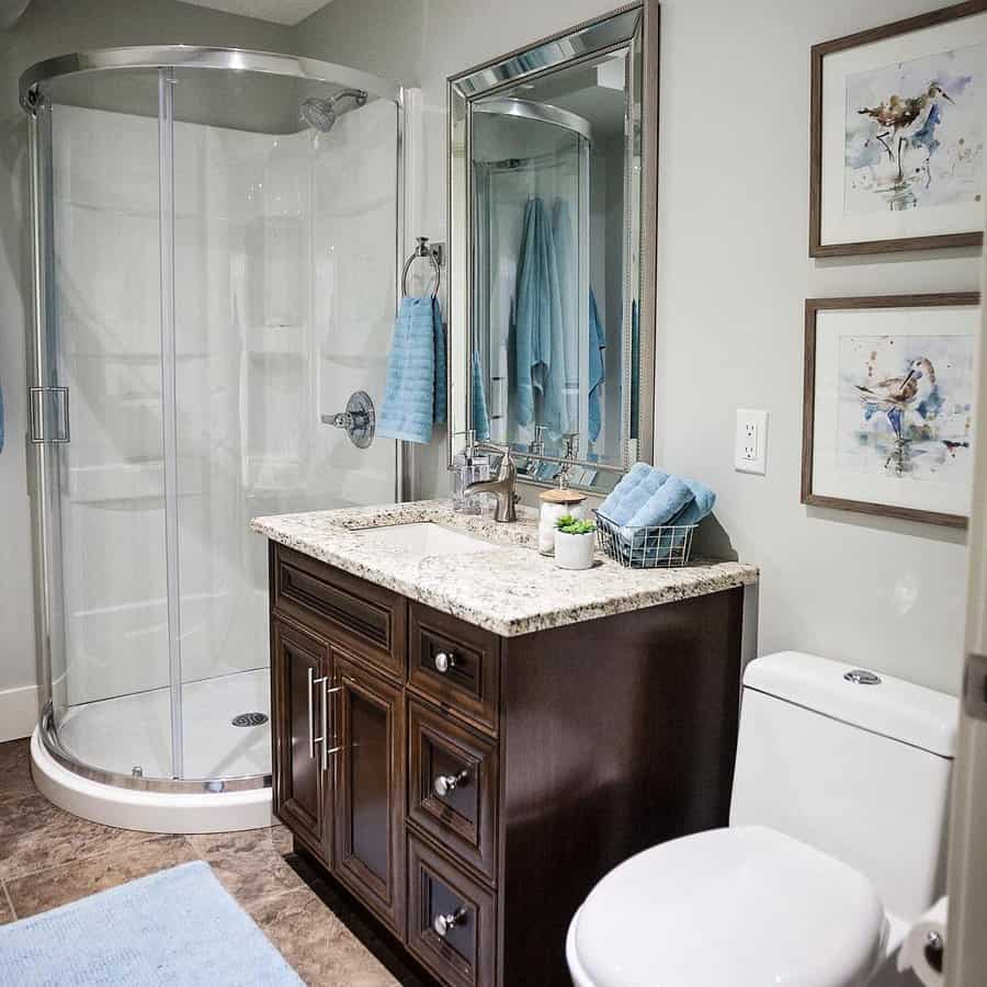 Vintage basement bathroom 