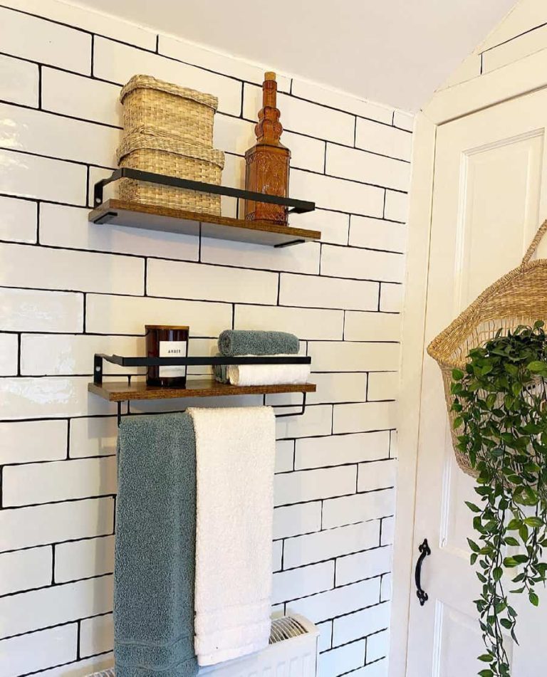 10 Creative Bathroom Shelf Ideas for Storage and Display