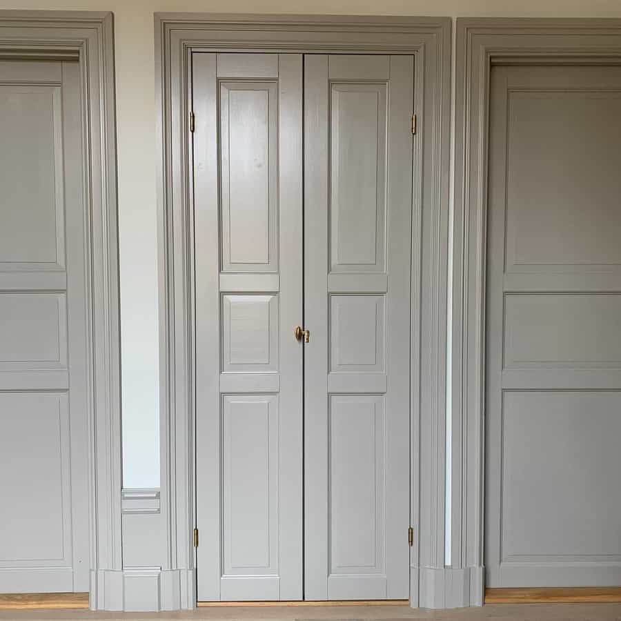 French double closet doors