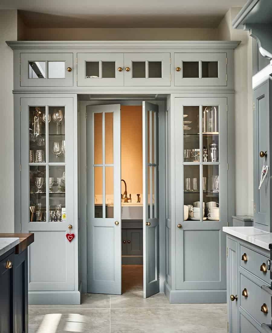 Double Door Pantry Door Ideas hillfarmfurniture