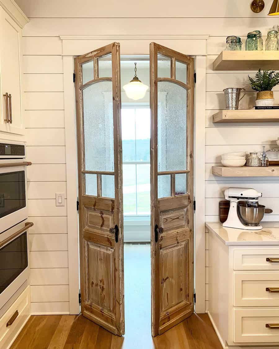 Double Door Pantry Door Ideas pruittsfarmstead