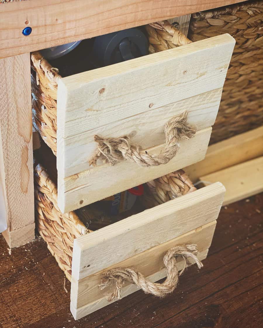 DIY woven custom drawer