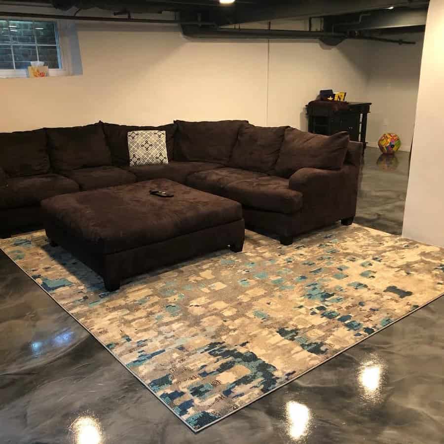 Epoxy Basement Floor Ideas conceptsinconcretepa