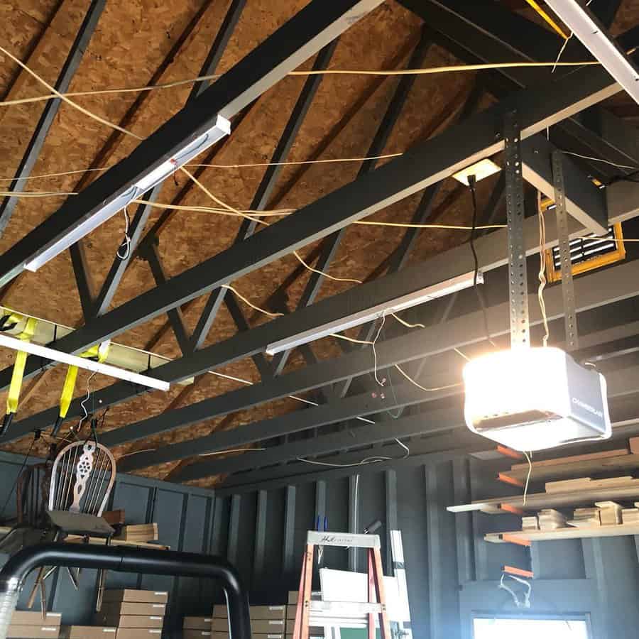 Exposed Garage Ceiling Ideas kellyelectricservicesllc