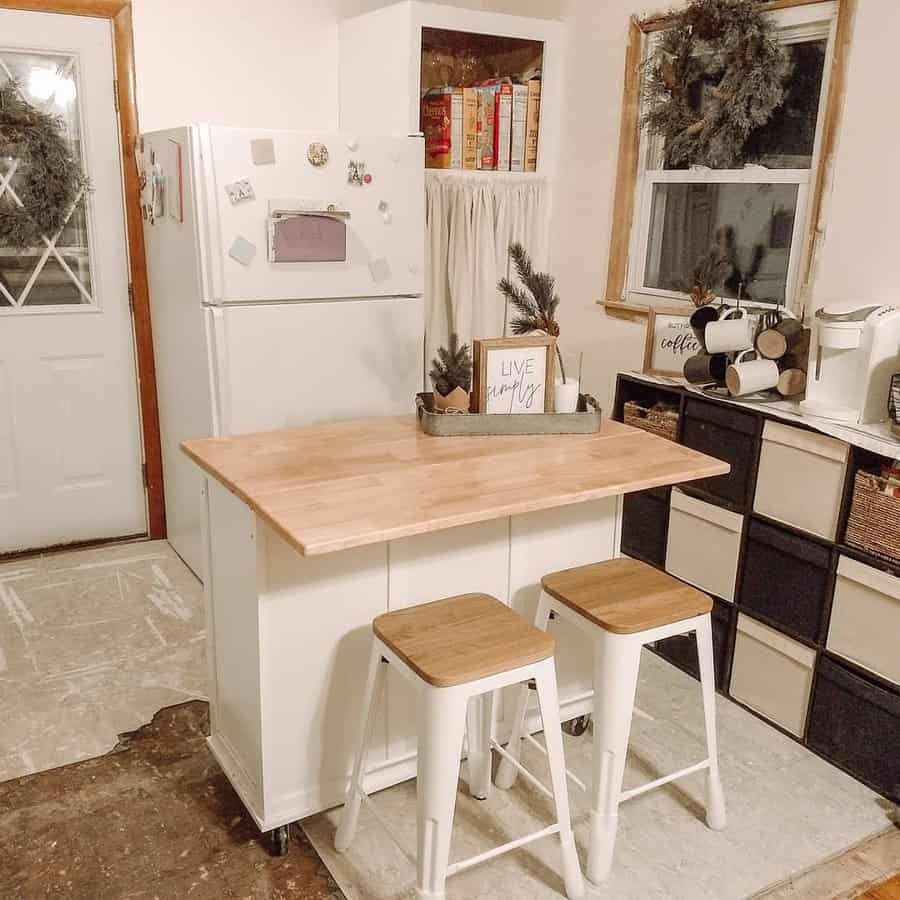 Farmhouse kitchen island