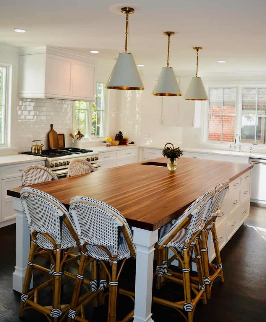 Farmhouse kitchen island