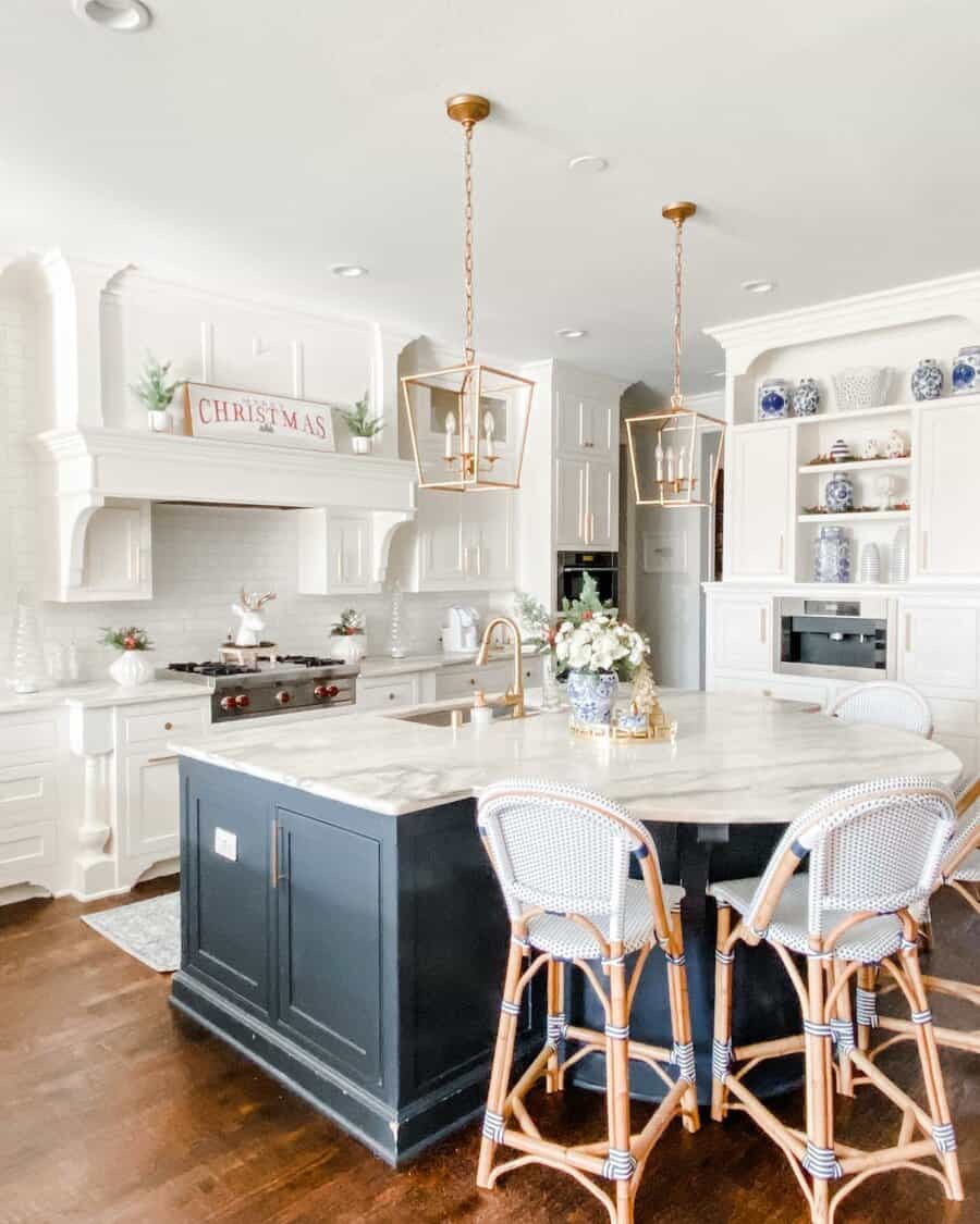 Farmhouse kitchen island