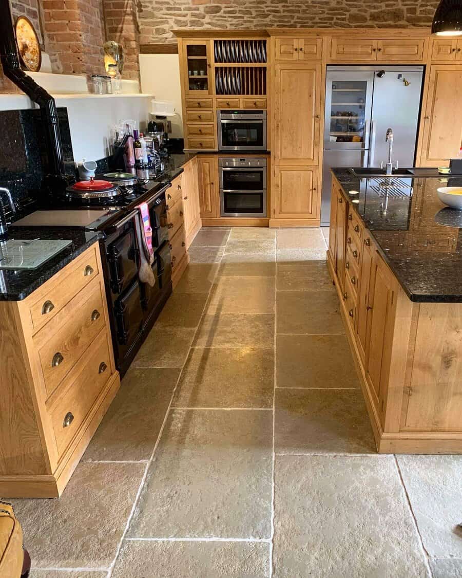 Farmhouse kitchen island