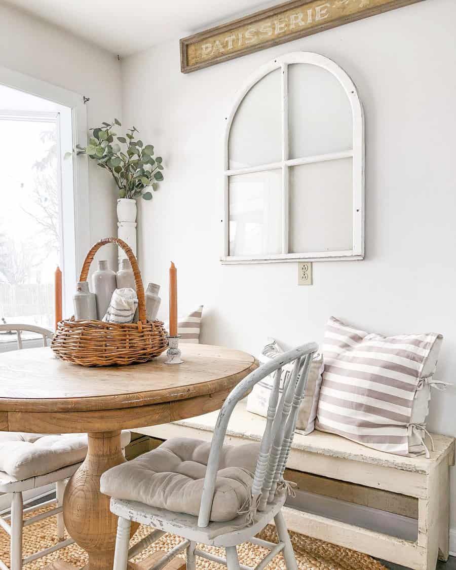 Farmhouse or Country Kitchen Nook Ideas the.huber .homestead